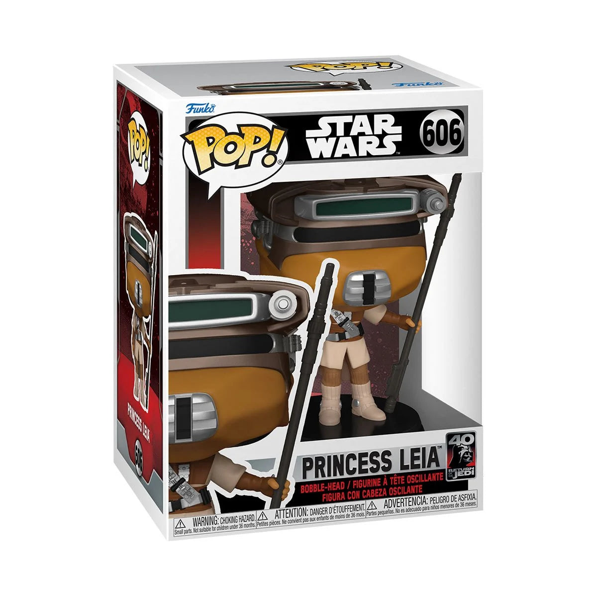 Star Wars: Return of the Jedi 40th Anniversary Princess Leia (Boushh) Pop! Vinyl Figure