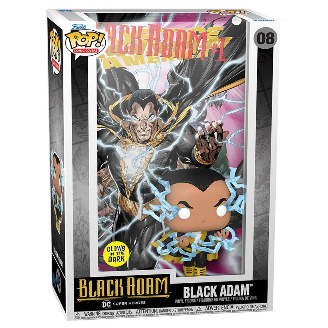 Black Adam Glow-in-the-Dark Pop! Comic Cover Figure with Case #08