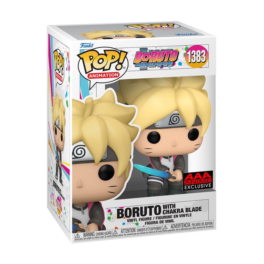 Boruto: Naruto Next Generations Boruto with Chakra Blade Funko Pop! Vinyl Figure #1383 - AAA Anime Exclusive (Regular)
