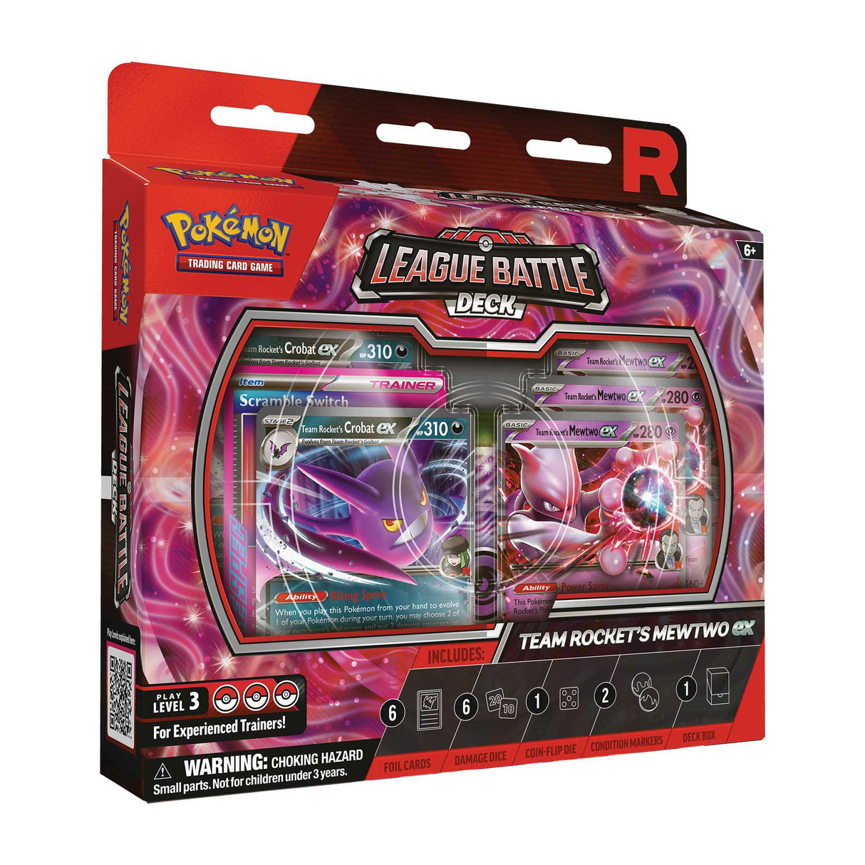 Pokémon TCG: Team Rocket’s Mewtwo ex League Battle Deck (Pre-Order)