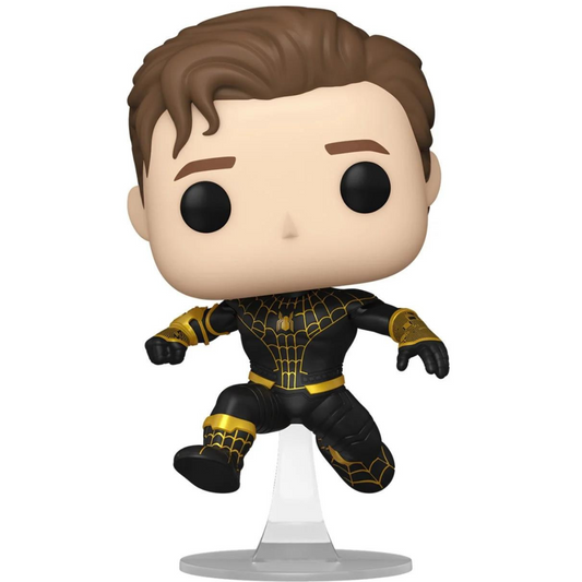 Spider-Man: No Way Home Unmasked Spider-Man Black Suit Funko Pop! Vinyl Figure - AAA (Regular) Anime Exclusive