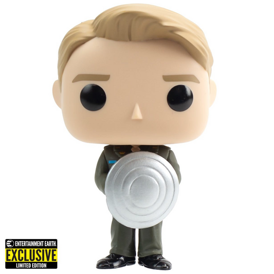 Captain America with Prototype Shield Funko Pop! Vinyl Figure - Entertainment Earth Exclusive