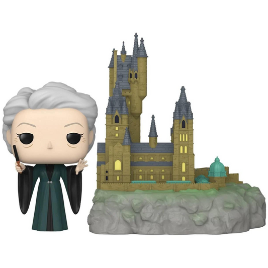 Harry Potter and the Chamber of Secrets 20th Anniversary Minerva McGonagall with Hogwarts Funko Pop! Town #33