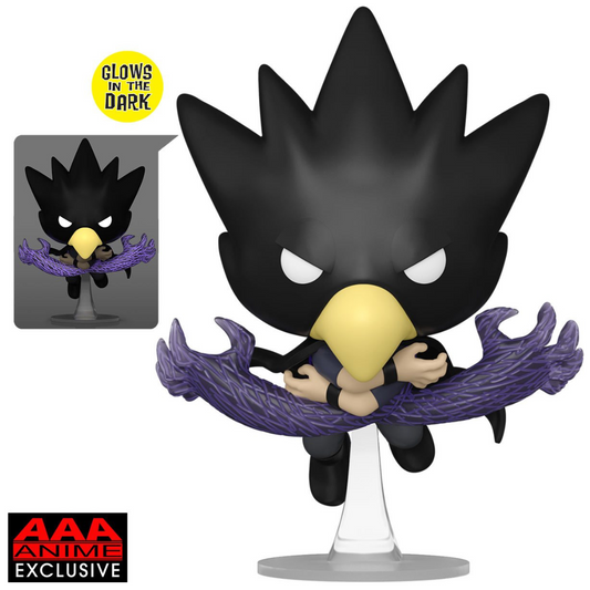 My Hero Academia Fumikage Tokoyami Fallen Angel Glow-in-the-Dark Funko Pop! Vinyl Figure #1351 - AAA Anime Exclusive