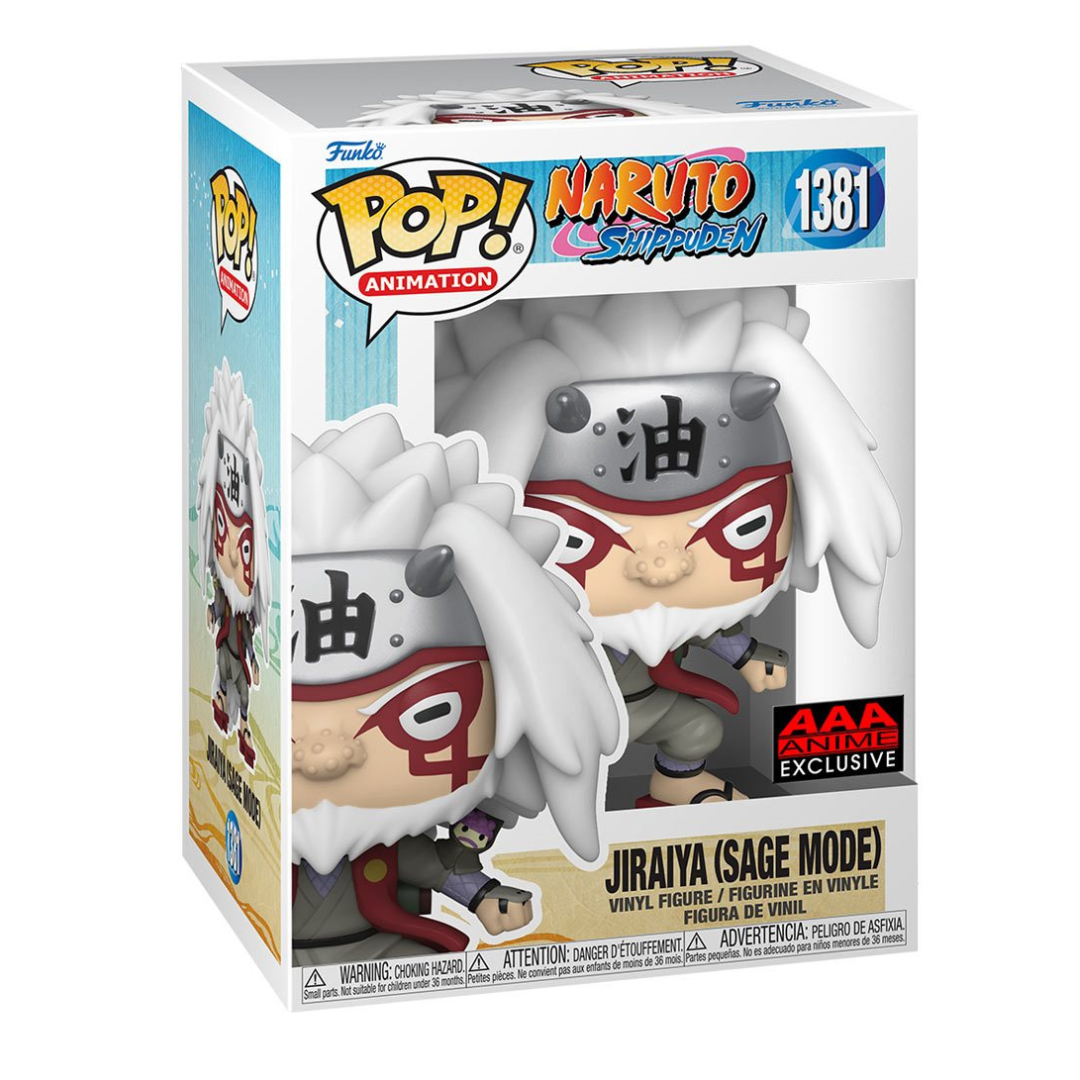 Naruto: Shippuden Jiraiya Sage Mode Funko Pop! Vinyl Figure #1381 - AAA Anime Exclusive