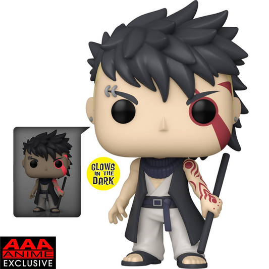 Boruto: Naruto Next Generations Kawaki Prologue Glow-in-the-Dark Funko Pop! Vinyl Figure #1384 - AAA Anime Exclusive