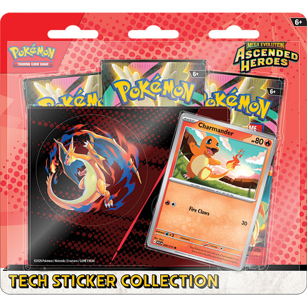 Pokemon TCG: Mega Evolution 02.5 Ascended Heroes- Tech Sticker Collection (Pre-Order)