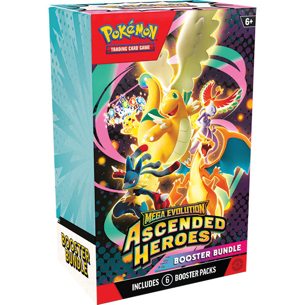 Pokemon TCG: Mega Evolution 02.5 Ascended Heroes- Booster Bundle (Pre-Order)