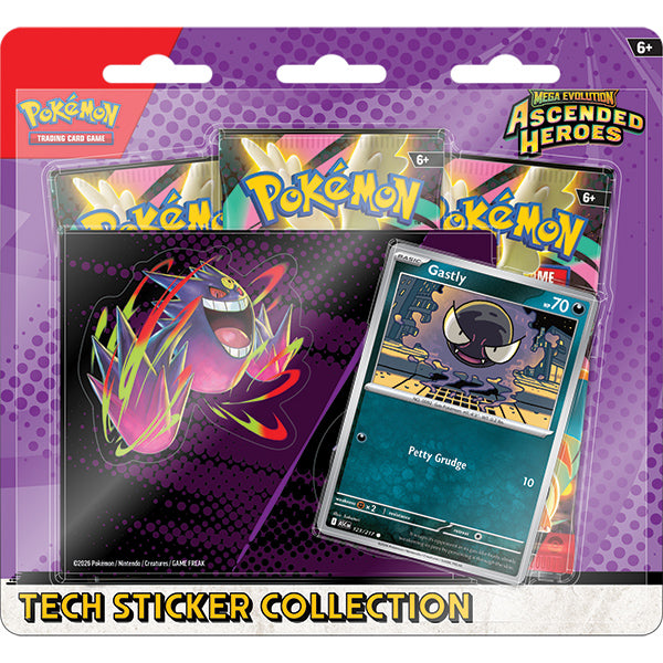 Pokemon TCG: Mega Evolution 02.5 Ascended Heroes- Tech Sticker Collection (Pre-Order)
