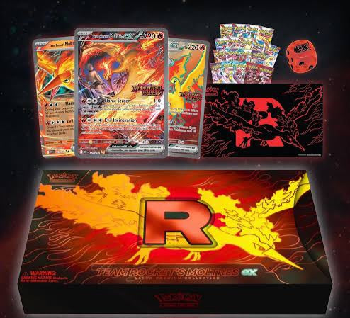 Team Rocket’s Moltres ex Ultra-Premium Collection (Pre-Order)